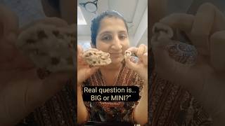 POV: You Can’t Pick Between Big & Mini Cookies 😮💨