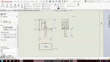 FONT SIZING OF DIMENSIONS IN DRAFTING IN SOLIDWORKS