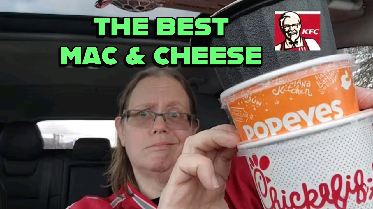 The Best Mac and Cheese KFC or Popeyes or Chick-fil-A #fastfood #chickfila #popeyes #kfc