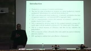 L09 Determinants of Total Factor Productivity Growth in India