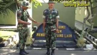 Peraturan BAris Berbaris (PBB) TNI materi SERONG KIRI dan KANAN