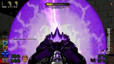 getting my ass kicked by a nemesis cyberdemon