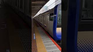 E235系1000番台クラF-11編成【27F】快速津田沼行き　錦糸町駅到着