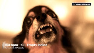 160 bpm - C - Empty Inside (Sanna Hartfield Acapella) PREVIEW