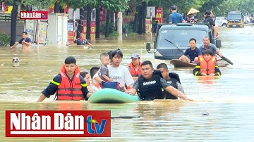 Tăng cường công tác cung ứng hàng hóa thiết yếu phục vụ nhân dân | Tin Bão lũ chiều ngày 14/9