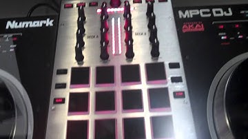 NAMM 2012 Numark MPC-DJ Prototype Rundown Video