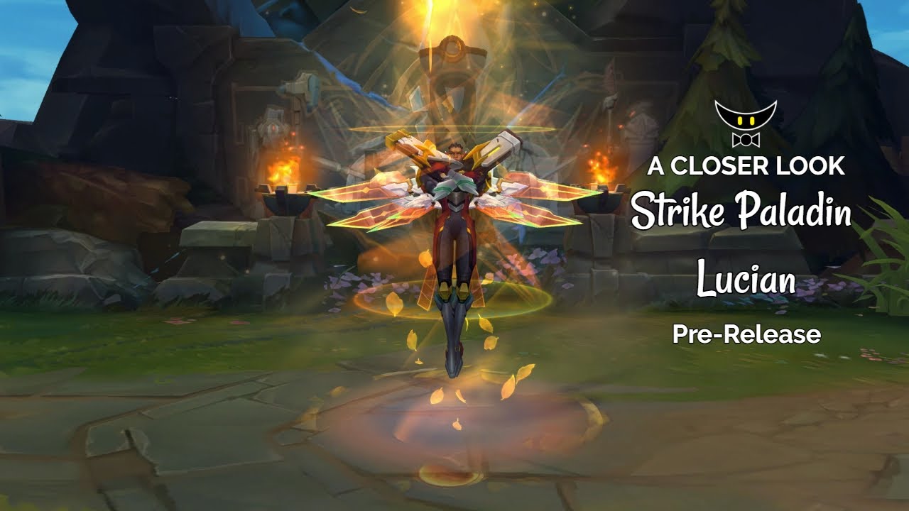Strike Paladin Lucian Epic Skin (Pre-Release) - YouTube