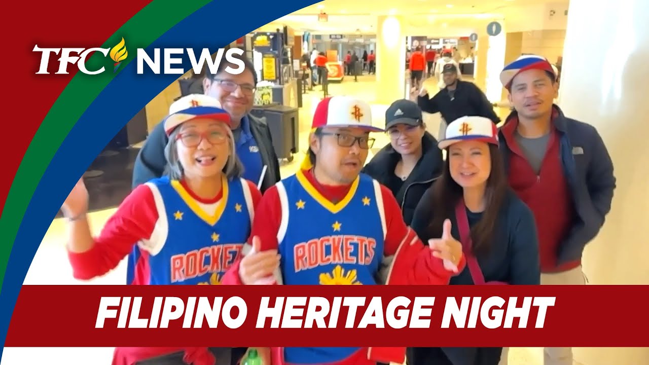 Houston Rockets hold annual Filipino Heritage Night TFC News Texas