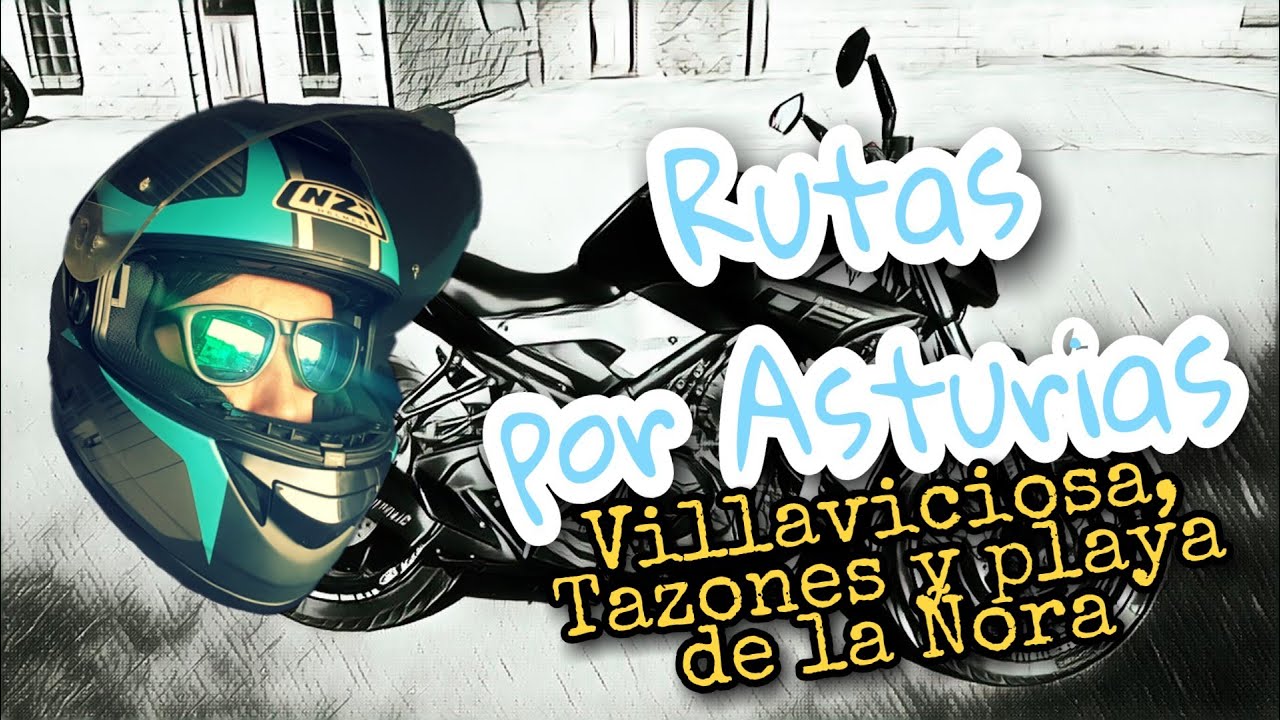 Rutas en moto por Asturias. Villaviciosa, Tazones, y playa de La Ñora