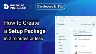 How to Create a Setup Package in 2 minutes or less using Advanced Installer screenshot 3