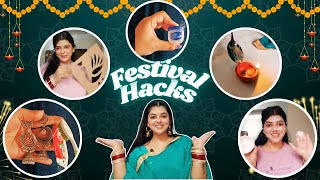 Festival Hacks in hindi for Diwali & Karwa Chauth 2025 | Skincare & Lifestyle Tips | Glow Up Fast