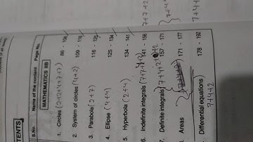 Maths 2b ..inter second year weightage