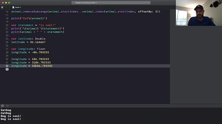 Get Swifty EP01 - Data Types, Operators, Arrays, D...