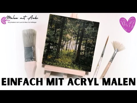 Video: Malen oder nicht malen? (Die Schönheit von Au Naturholz)