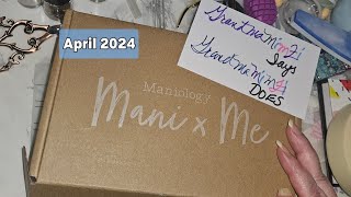 Unboxing April 2024 Mani X Me Over The Clouds Maniology Subscription Box by GrandmaMiMZi Says 198 views 1 month ago 23 minutes