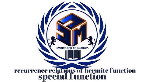 Recurrence relations of hermite function