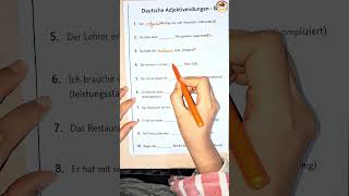 Deutsch mit Adjektiven natürlicher sprechen   #deutsch