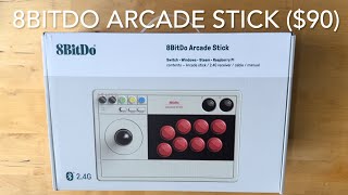 8Bitdo Arcade Stick (Switch + Windows) unboxing and gameplay
