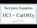 Net Ionic Equations and Ions