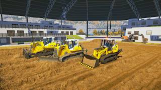 Construction Simulator 2022 - Soccer Field (1/6) - Germany Map 151 - Bau-Simulator screenshot 1