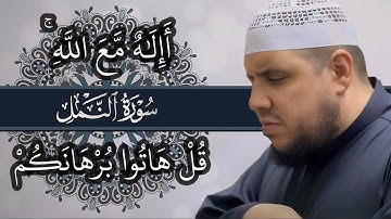 أَإِلَٰهٌ مَّعَ اللَّهِ | سورة النمل | تلاوة مؤثرة