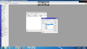 configuration dhcp server on mikrotik