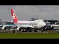 Cargolux Italia – Boeing 747-400F - Taxi and Takeoff