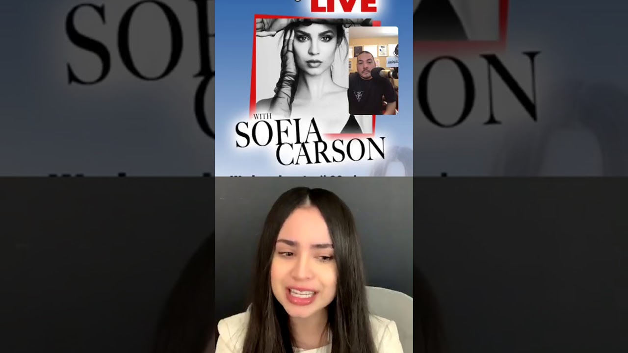 Sofia Carson Live Stream, April 22, 2020