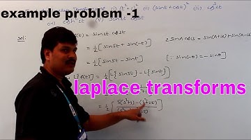 Laplace transform example  problems