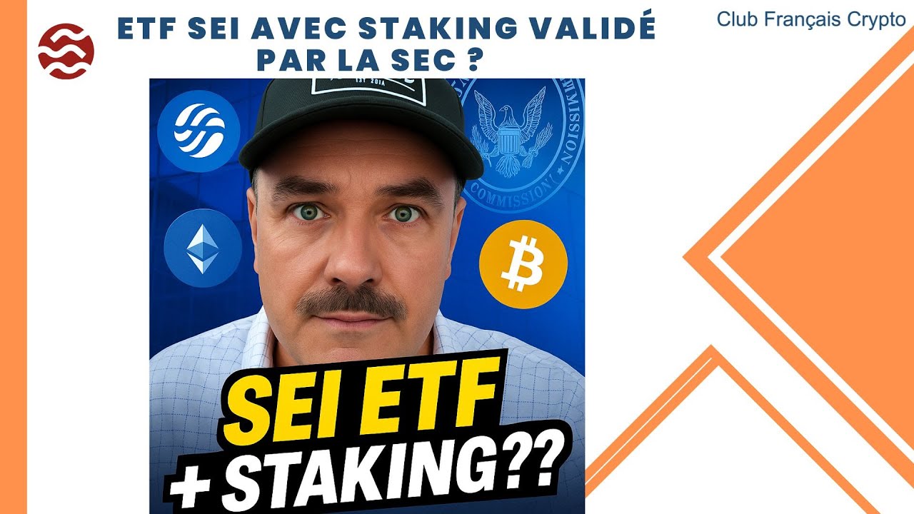 ETF SEI avec Staking validé par la SEC #cryptonews