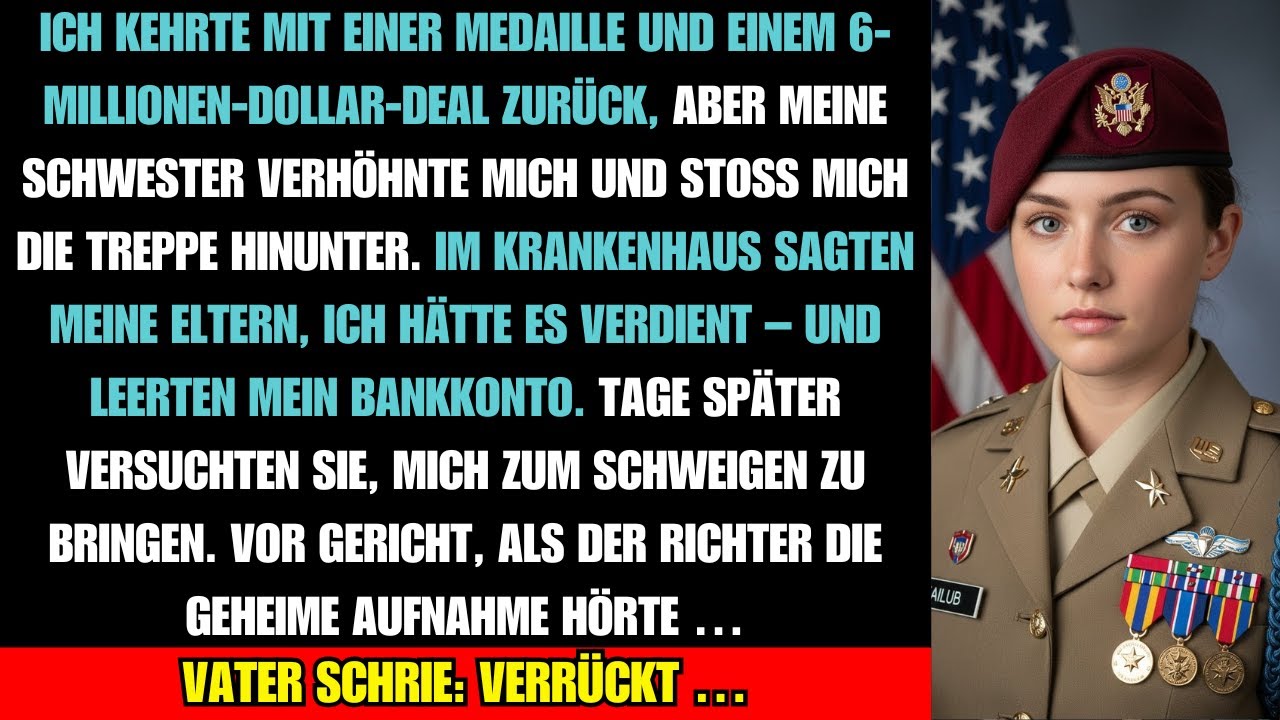 Meine Eltern ließen mich im Koma zurück – doch im Gerichtssaal erkannten sie mich nicht wieder