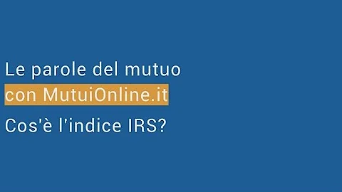 Che cos'è il tasso Irs?