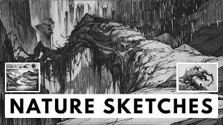 Aaron Limonick talks about his Landscape Art Sketchbook