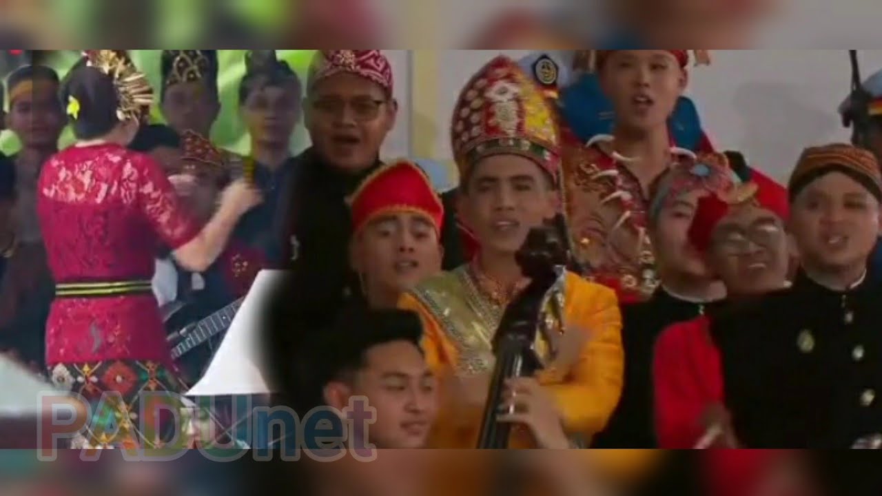 Binde Biluhuta Gorontalo Berkumandang Di Istana Saat HUT RI Ke - 77 thn