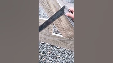 technique for determining cutting points on wood to form an angle #technique #angle #wood #shorts