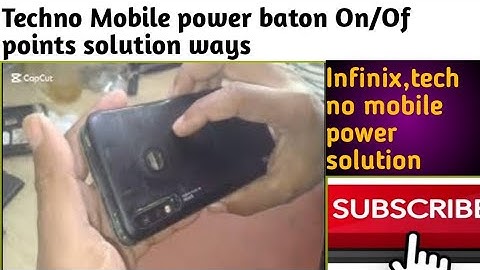 tecno spark power dead problem solution |infinix mobile power button problem |