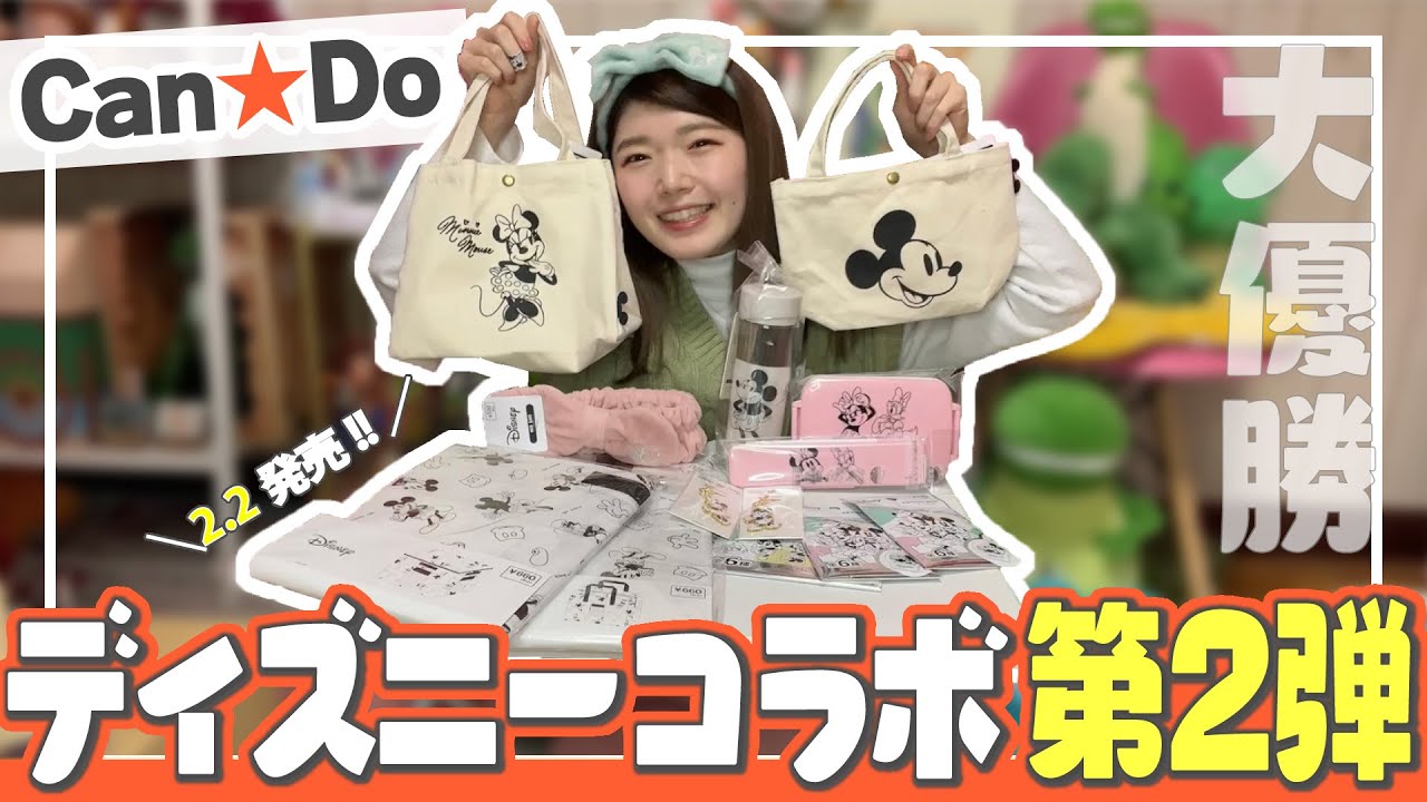 購入品紹介】キャンドゥのディズニーグッズ第2弾が全部大優勝すぎた 
