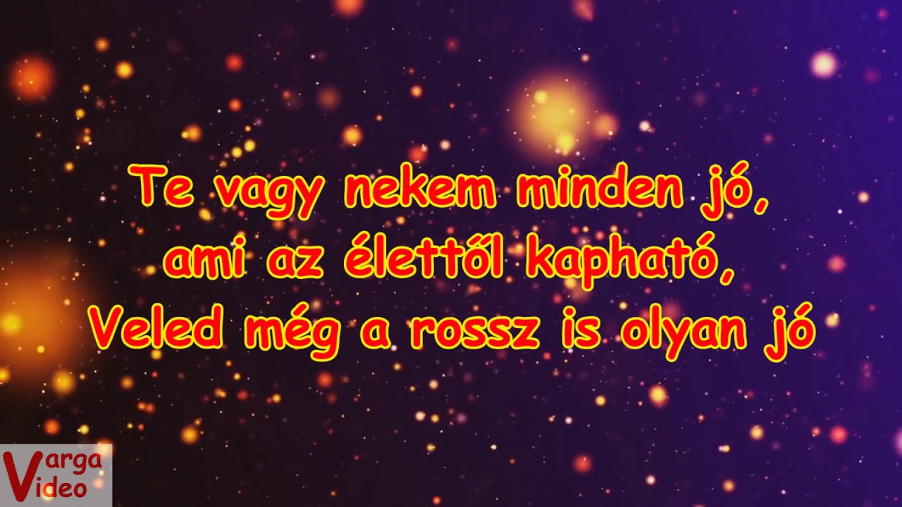 SZÉP MINDEN PERC (Karaoke, zenei alap) YouTube