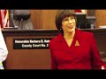 Judges carry courtroom caroling tradition