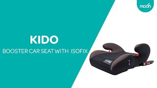 The Moon Brand Kido Booster Car Seat with ISOFIX- Instructional Guide