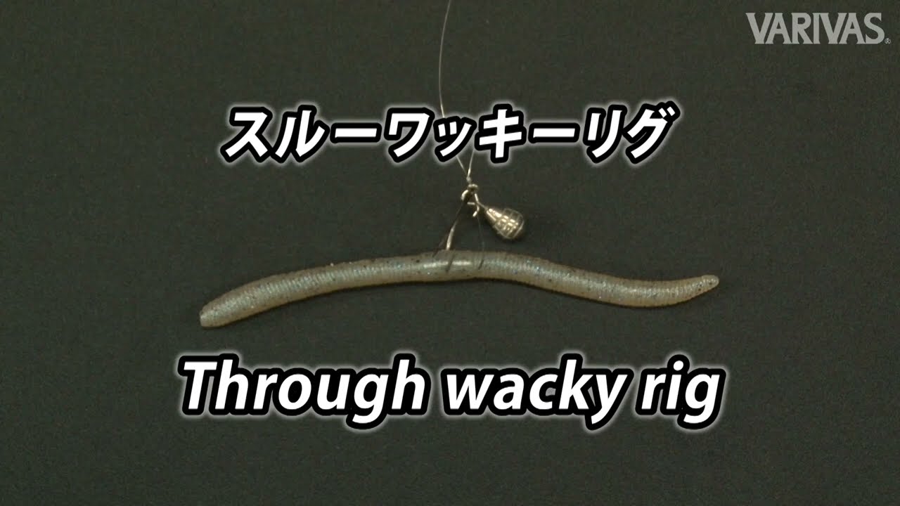 VARIVAS RIG COLLECTION】 Through Wacky Rig ～ Using the Masu