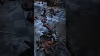 one handle bandit playing Batman Arkham City take down two bad guys in one takedown