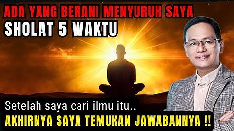 Ada yang berani menyuruh saya sholat 5 waktu #syaifulkarim #ngajiroso #dzikir #ngajitauhid #hakikat