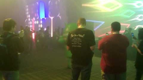 Dancing Android in Google I/O 2011