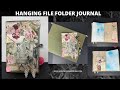 FROM HANGING FILE FOLDER INTO BEAUTIFUL JOURNAL INSERT