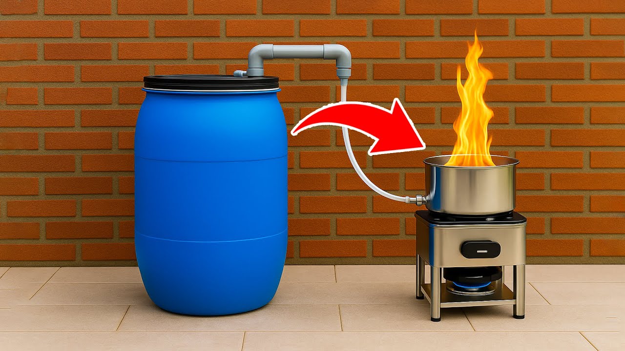 Больше не нужно покупать газовые баллоны! Как я получил бесплатный бензин на всю жизнь, используя вс