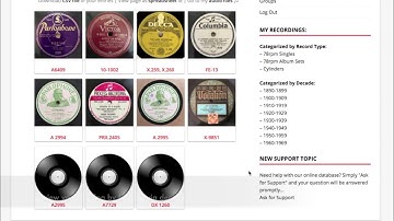 Using the Online 78rpm Cataloger