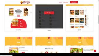 Gloreya - Fast Food WordPress Theme reservation fast food Website Builder