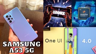 Samsung Galaxy A53 5G With one ui 4 🔥|| With Dimensity 900😃🔥|| Price in india 😍👍||