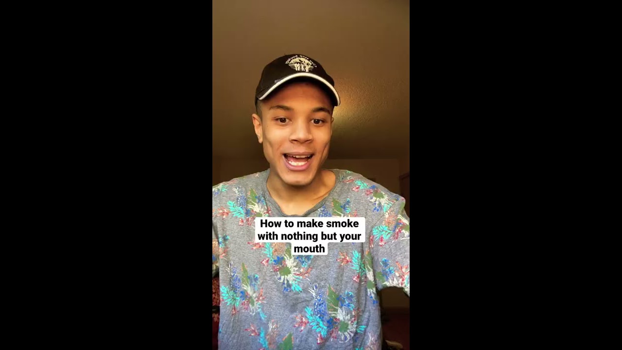 How To Make Smoke With Nothing But Your Mouth Shorts Lifehacks
